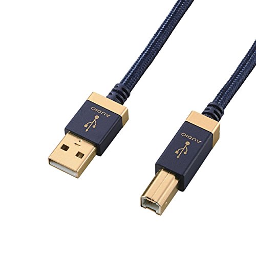 エレコム AVケーブル/音楽伝送/A-Bケーブル/USB2.0/2.0m デスクトップパソコン対応商品画像