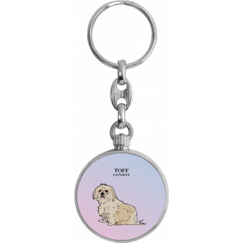 Toff London Lhasa Apso Dog Keyring