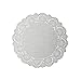 LJY 120 Pieces White Lace Round Paper Doilies Cake Packaging Pads Wedding Tableware Decoration (8.5 Inch)