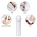 Snailax Cordless Back Massager Handheld – Rechargeable Wand Massager for Neck,Back,Shoulder Foot, Portable Body Massager, Adjustable & Multi-Purpose 3 Massage Heads (White)