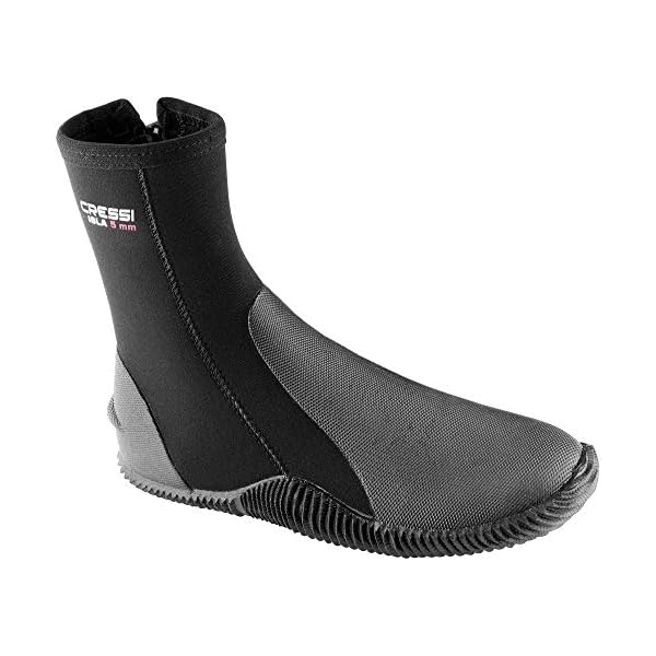 Cressi Tall Neoprene Boots for SUP, Available in Neoprene 5 & 7 mm
