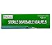 SCALPEL DISPOSABLE SURGICAL BLADE Size 11 (2 box = 20 scalpels) STERILE with PLASTIC HANDLE and METRIC LINE on it,DESIGNED in USA