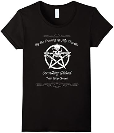 Womens Macbeth Witchcraft Shirt Literary Halloween Shirt Small Black