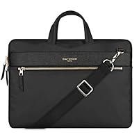 13 inch Laptop Bag, College Business  Briefcase Laptop Sleeve Case 12-13.3 inch Laptop Shoulder Messenger Bag  for Apple MacBook Pro 13/ ASUS Lenovo HP Acer Chromebook Ultrabook 13 -  Black