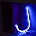 Light Up Letters for Wall Decor, Neon Letter Lights Alphabet Words Signs Xmas Lamp for Teen Girls Bedroom Decor -blue Letter J