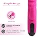 Nujing Dual Motor 7 Frequency USB Rechargeable Rabbit Bunny Ears T-hrusting R-otating Uograded Waterproof&Whisper Quie Adult Toys for Women&Couples Massaging Wand Toythumb 2