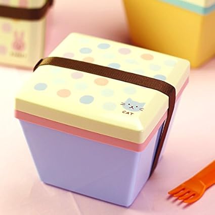 Lunch Box Cajas para adultos y niños caja de almacenamiento Picnic