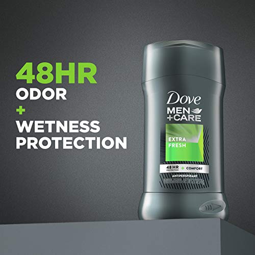 Dove Men+Care Antiperspirant Deodorant With 72hour sweat and odor protection Extra Fresh