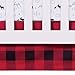 Trend Lab Lumberjack Moose 3 Piece Crib Bedding Set, Gender-Neutral Color Palette, Includes Quilt, Fitted Crib Sheet and Skirt