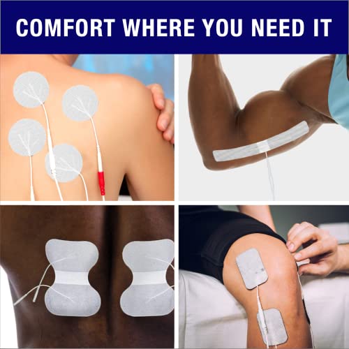 Syrtenty TENS Unit Replacement Pads Pack of 40 Round Patches for