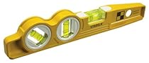Stabila 25245 - Die Cast Magnetic Torpedo with 45 degree vial and V-groove frame