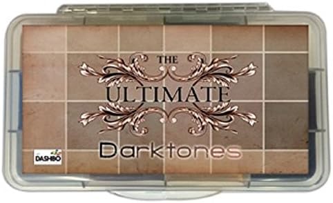 The Dark Tones Palette (Alcohol Activated Make-up) Non cruelty - Vegan friendly By Dashbo