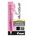 PILOT Acroball Colors Advanced Ink Refillable & Retractable Ball Point Pens, Fine Point, Black Ink, 12-Pack (31973)