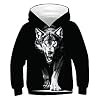 Tuonroad hoodies jongens grappig 3D bedrukte hoodie teenagers lange mouwen winter trui sweatshirt met zakken 6-16T