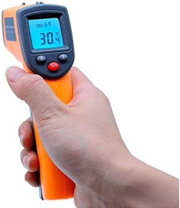 ALOOVOO Temperature Gun,Infrared Digital Display Thermometer,Handheld Industrial Temperature Gun,-50~360°C