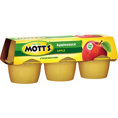 Mott's Applesauce, 4 oz cups, 6 count (Pack of 12) Buy Online in UAE