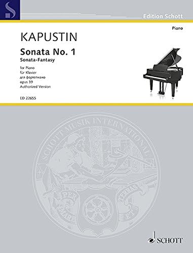 Sonata No. 1: Sonata-Fantasy. op. 39. piano.
