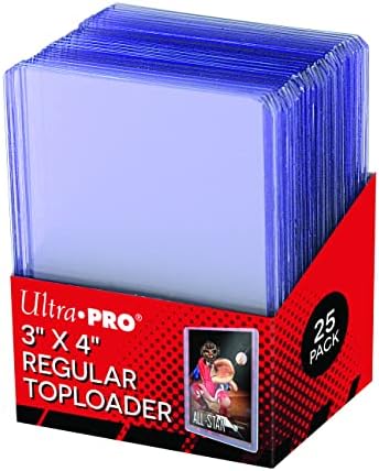 card sleeves and top loaders Ultra Pro Toploaders and Soft Sleeves Bundle for Standard Size Cards  (25-Count)