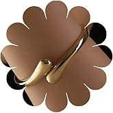 Q&D&S Gold plated Bracelets for Women, Silver Simple Adjustable Open Bangles,Trendy Chunky simple Cuff Bracelet Jewelry Gifts