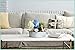 OUTSHINE Galvanized Metal Rustic Tray for Centerpieces countertop Coffee Table Wedding Table Decorations (Galvanized Gold Rim)
