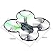 HUBSAN X4 H107C 4 Channel 2.4GHz 6 Axis Gyro RC Quadcopter with 480P Camera and Protection Cover Mode 2 RTF (480P Green Black)