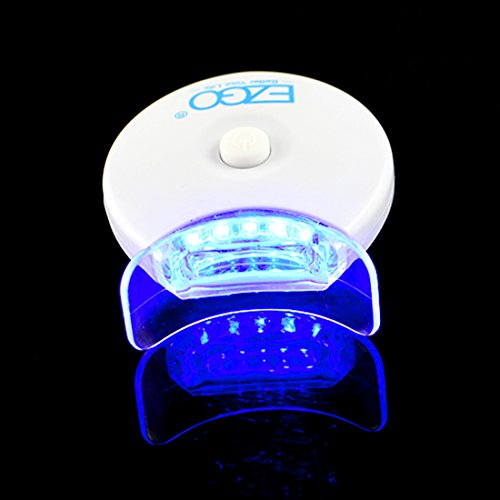 Ezgo handheld 5x blue led light teeth whitening acceler…