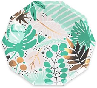 Luau Party Hawaiian Theme Paper Plates 7.5" Pack of 16