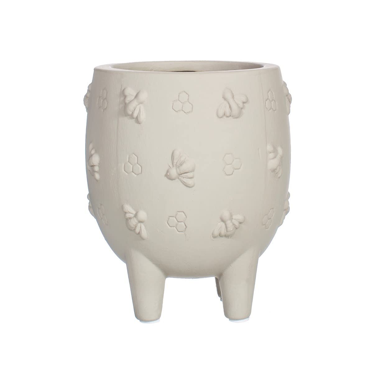 Sass & Belle Leggy Cement Planter with Bees