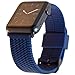 Tire Tread Rugged Sport Band – Compatible with Apple Watch Ultra 49mm 46mm 45mm 44mm for Men Women, Soft & Durable Silicone Tire Tread Sport Strap for iWatch Ultra 2/1 & Series SE 10 & All Models (M/L Blue)