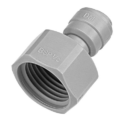 DMFit ½” BSP x ¼” Push fit Connector (AFAB0407C)