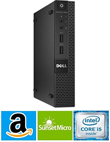 Dell Optiplex 9020 Ultra Small Tiny Desktop Micro Computer PC (Intel Core i5-4570T, 16GB Ram, 1000GB(1TB) Solid State SSD, WiFi, Bluetooth, HDMI Win 10 Pro (Renewed)