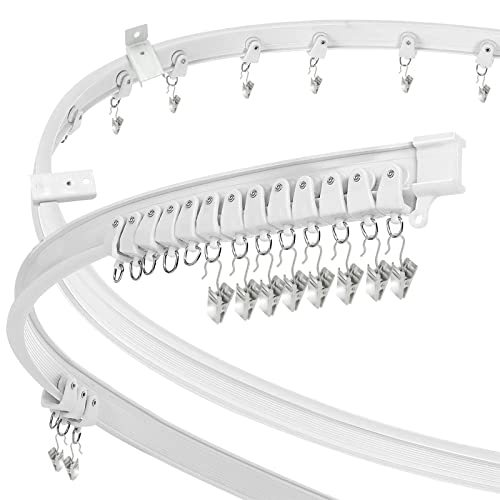 Ceiling Curtain Track, Flexible Bendable Ceiling Curtain Track Room