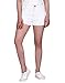 HDE Women's Solid Color Ultra Stretch Fitted Low Rise Moleton Denim Booty Shorts White - L