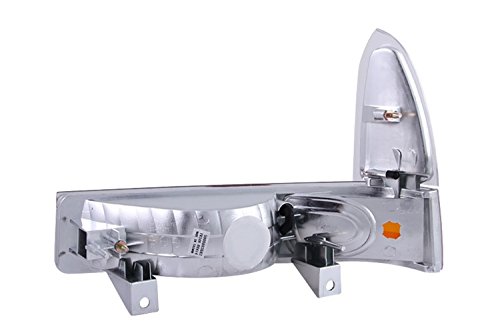 Anzo USA 511041 Ford Smoke Parking Light Assembly w/Amber Reflector - (Sold in Pairs)