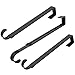 Finebaby Adjustable Wreath Hanger for Front Door, Christmas Soft Foam Pad Over The Door Hook Hanger for Front Door, Glass Door, Bedroom, Bathroom, Kitchen (1pack)