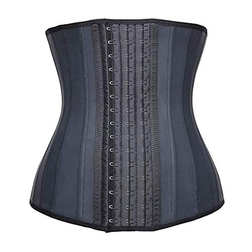 YIANNA Waist Trainer for Women Latex Underbust Waist Cincher Corset Sport Girdle Hourglass Body Shaper