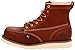 Thorogood American Heritage 6” Steel Toe Work Boots for Men - Full-Grain Leather with Moc Toe, Slip-Resistant Wedge Outsole, and Comfort Insole; EH Rated