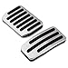 Non Slip Performance Foot Pedal Pads Auto Aluminum Pedal Covers Fit for Tesla Model 3 Tesla Model Y Accessories Set of 2