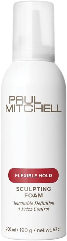Paul Mitchell Sculpting Foam 200ml - Curl Definition, Frizz Control, Shine