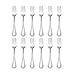 Towle 5099230 Royal Thread Stainless Steel Dinner Fork, Set of 12