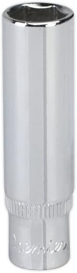 Sealey Sp1410D Walldrive Socket 10mm Deep 1/4 in Drive Fully Polished view 2