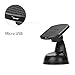 pitaka Magnetic Wireless Charging Windshield Car Mount[Suction Cup Magmount Qi]-Premium Luxury 360 Degree Rotation Fast Charge Suction Cup Phone Holder for Qi Smartphones