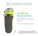 Cooler Health Fruit Infuser Water Bottle - Fall Sale 100 Units ONLY - Free Infusion Recipe eBook & Anti Sweat Sleeve - 32oz - Full Starter Kit - BPA Free Plastic - Insulated - Best for Travel Sport