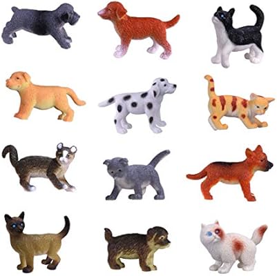 dog and cat figurines
