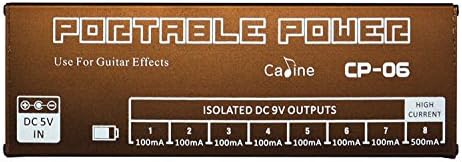 Caline USA CP-06 Portable Power for Caline effect pedals with Lithium battery ship by DHL