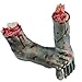 Voberry® Halloween Horror Props Bloody Hand Foot Haunted House Party Decoration (Foot)