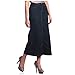 Tabeez Women's Classic Stretch Denim Long Skirt