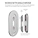 AhaStyle Nest Hello Wall Plate, Aluminum Adjustable Angle Wall Mount Bundle for Nest Hello Video Doorbell (Sliver, Aluminum)