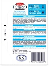 Bob Martin Clear Spot On Flea Treatment for Cats & Kittens 3 Pipettes view 2