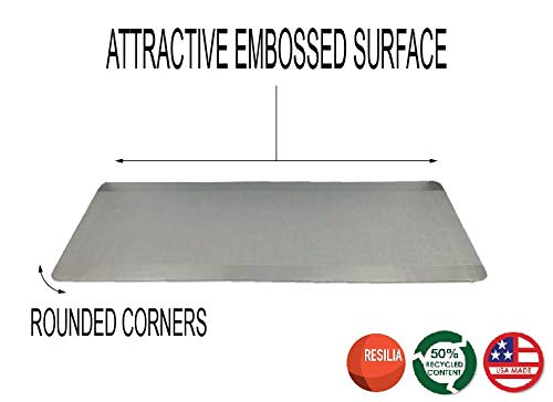 image for Resilia Exercise Equipment Mat for Treadmill, Stationary Bike, Ellipti